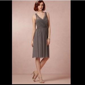 BHLDN. Whimsical Grey Tulle Dress. Size 0. BHLDN by Anthropologie.